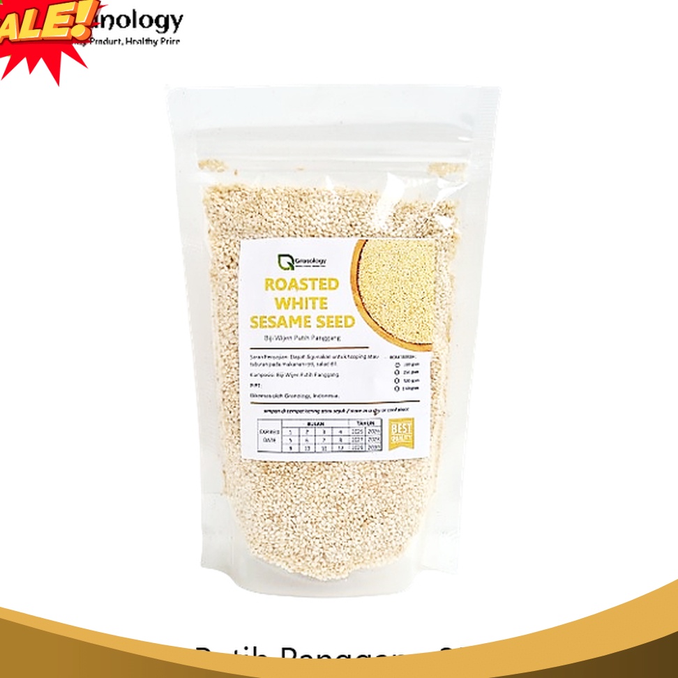 

PROMO TERPOPULER Wijen Putih Panggang Roasted White Sesame Seed 25 gram
