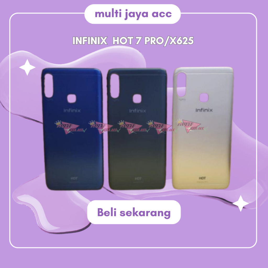 Backdoor Tutup Belakang Infinix  HOT 7 PRO/X625 Casing