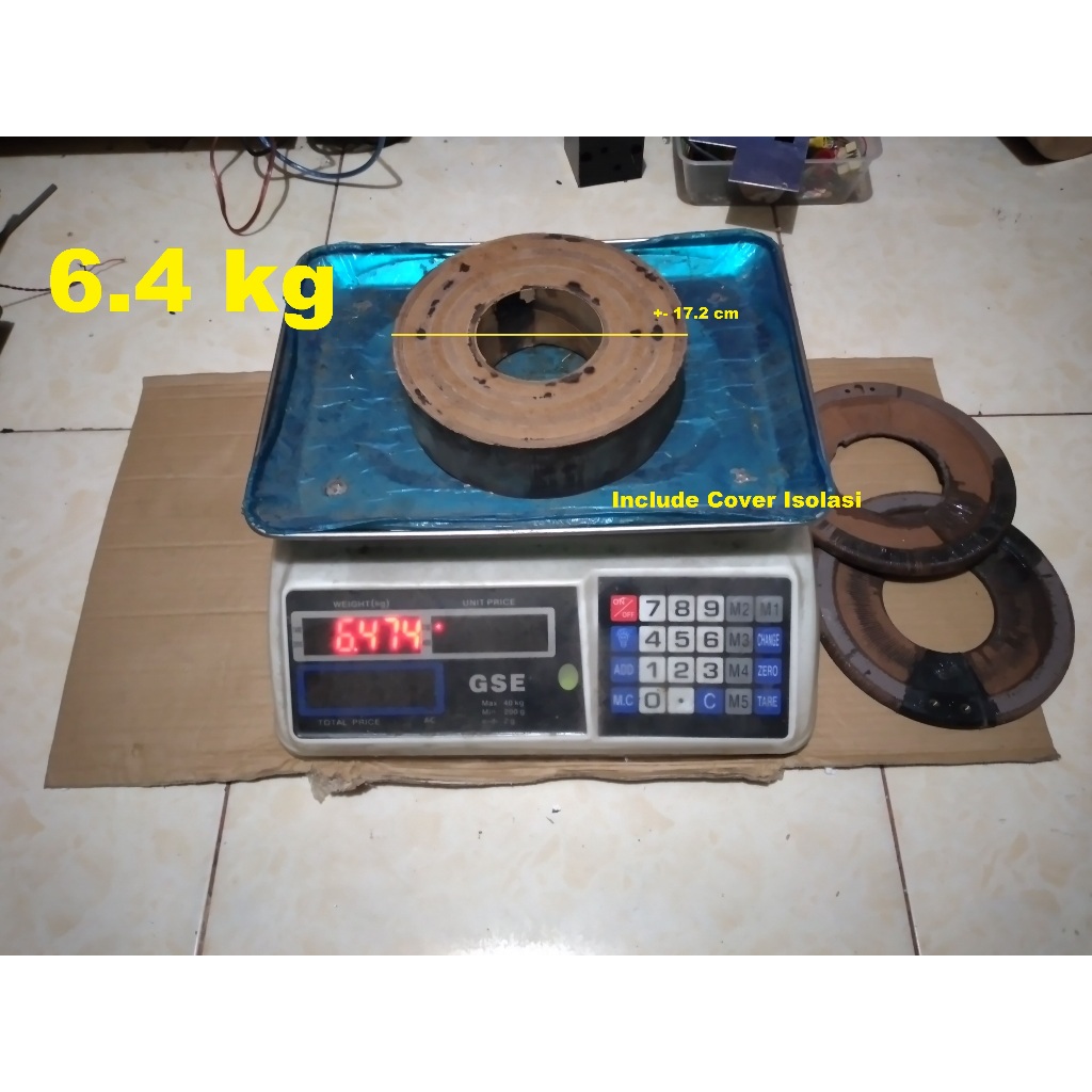 Kern Bekas Trafo Donat Toroidal