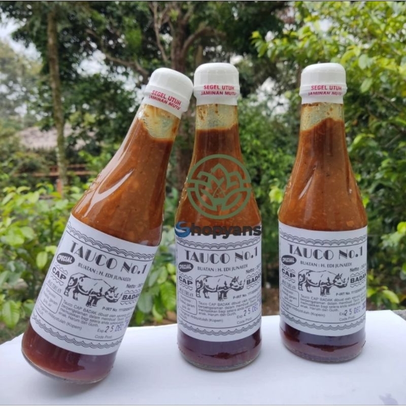 

tauco cianjur cap badak tauco cap badak bkn cap meong 350gram