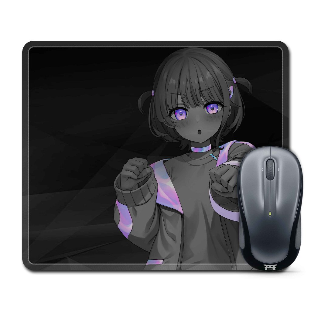 Mouse pad gaming vtuberMONOCHROME TODOROKI HAJIME-HOLOLIVEmaterial Rubber