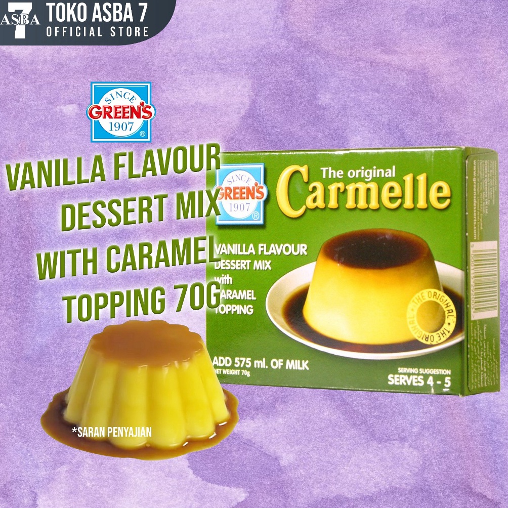 

Promo Sekarang GREENS CARMELLE VANILLA 7G
