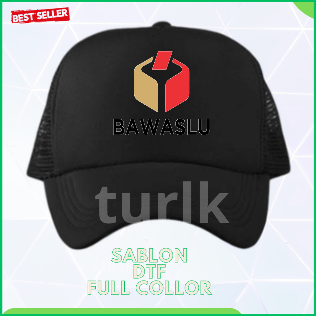 Topi Bawaslu Topi Trucker Bawaslu Custom