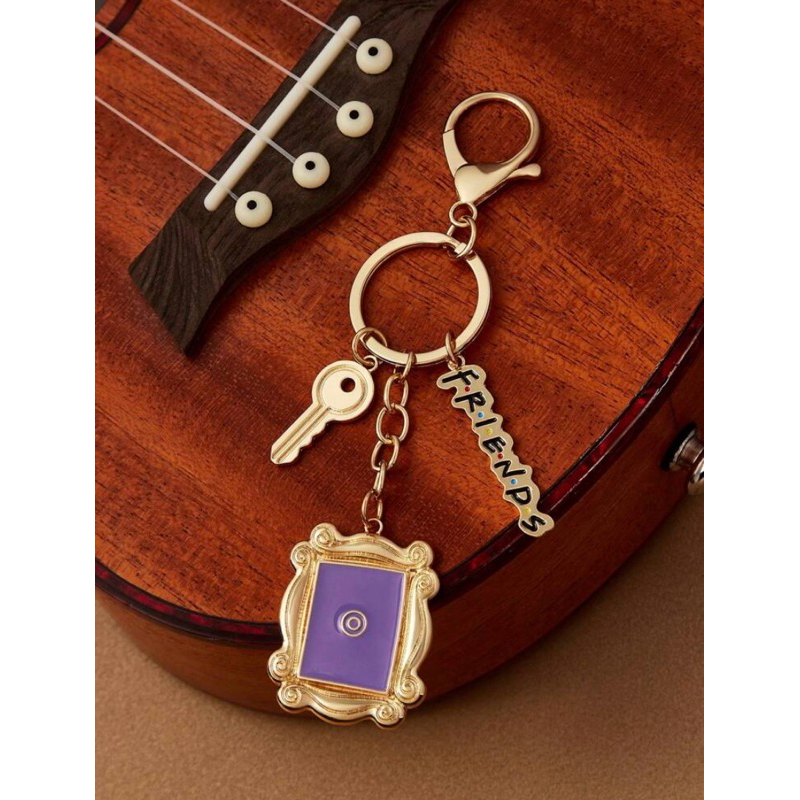 Friends Televisions Keyring - Gantungan Kunci Friends - Friends Bag Charm - Friends Television Merch