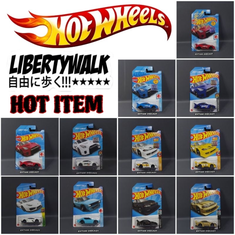 Hotwheels Reguler LBWK Liberty Walk Series