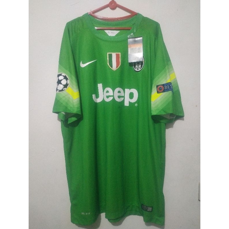 BUFFON#1 JERSEY SECOND ORIGINAL JUVENTUS GOALKEEPER