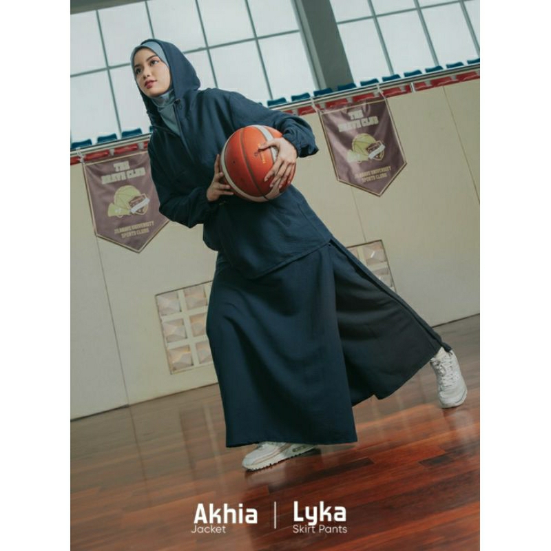 LYKA SKIRT PANTS JILBRAVE | Rok Celana Olahraga Wanita Muslimah