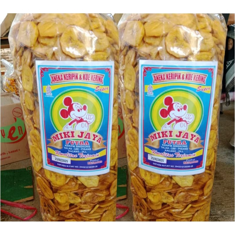 

Pisang Manis Caramel 1000 Gram Aroma Nangka Cemilan Manis Kiloan