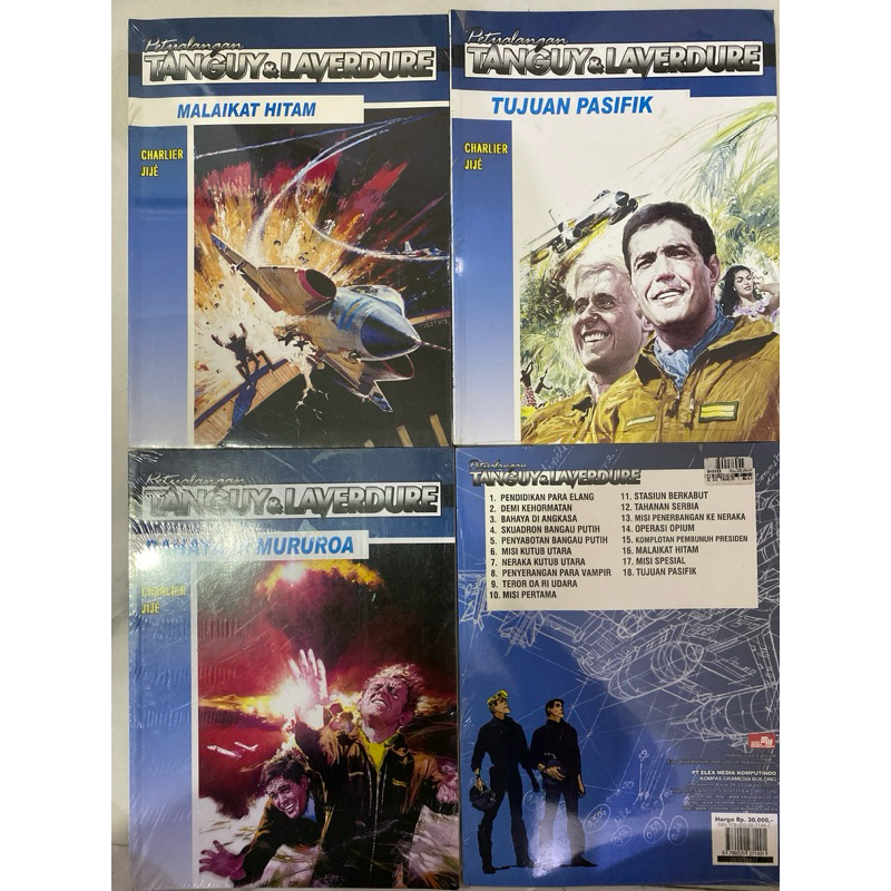 petualangan tanguy & laverdure (original )