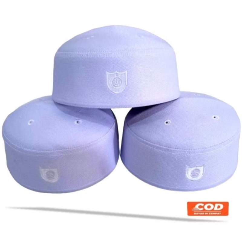 Peci Malaysia Putih / Songkok / Kopiah Malaysia Haji Umroh