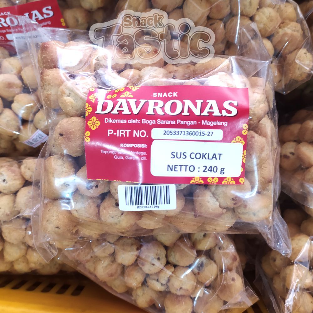

SUS COKLAT 240GR DAVRONAS / camilan dan oleh-oleh khas Magelang, Jogja, Purworejo