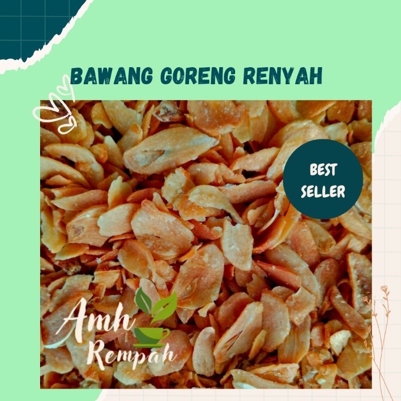 

Bawang putih Goreng premium renyah gurih kemasan 100gr