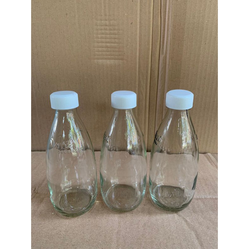 Botol kaca bening 250ml / Botol kaca 250 ml