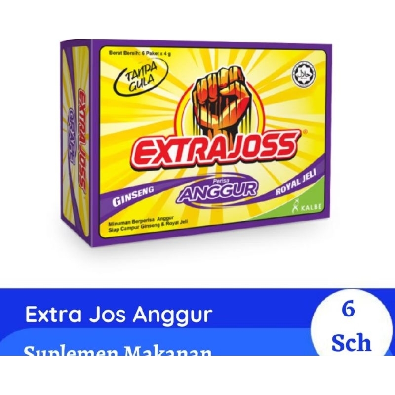 

Extra joss rasa anggung 6 sachet