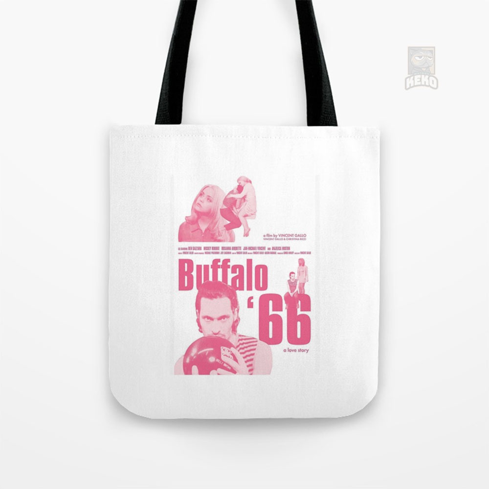 Tas Slempang | Tas Slempang | Tote Bag Kanvas | Hadiah | Buffalo'66 pink