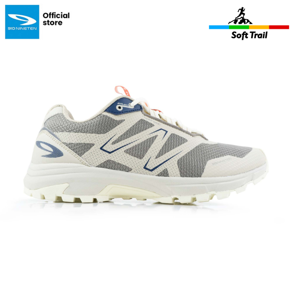 910 Nineten Yuza Sepatu Trail - Abu-muda/Abu-tua
