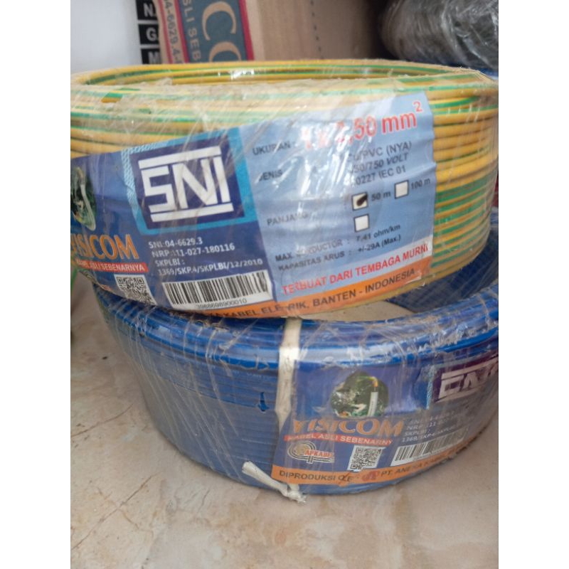 Kabel NYA 1x2,5 visicom 50 m