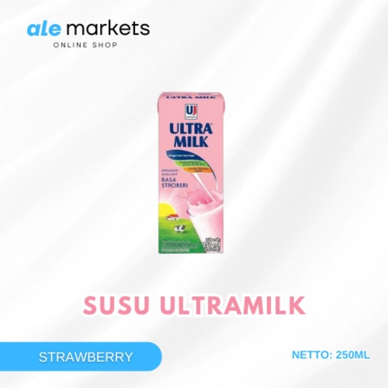 

Ultramilk Susu Rasa Strawberry