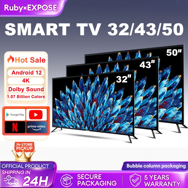 Smart TV 32 inch Digital TV Android 43 inch LED TV 4K UHD Android TV 32/43 WIFI Televisi HDMI/USB