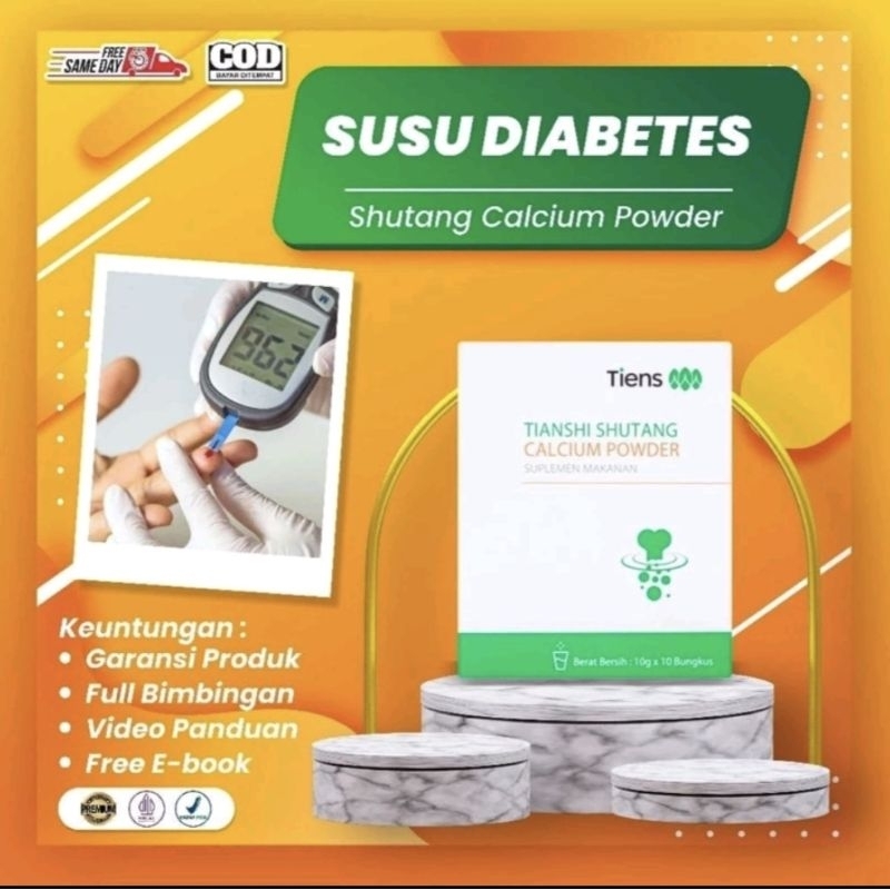 

READY SUSU LABU - Obat China Untuk Diabetes - Shutang Calcium Powder untuk Menurunkan Gula Darah dan Kencing Manis