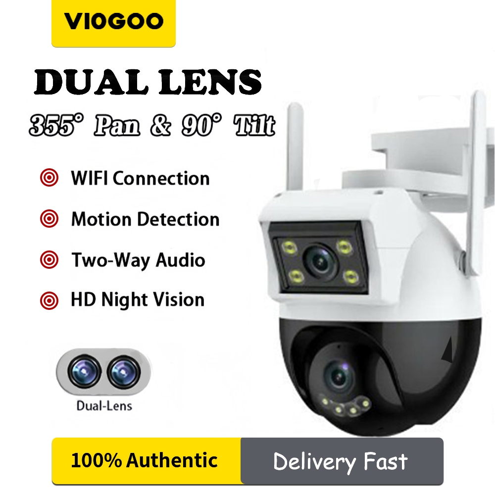 Dual Screen Smart Wifi Camera  CCTV BS-SW07T with Icam 365 App