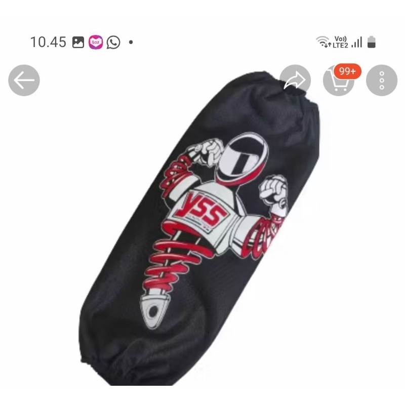 reni Wati sarung tabung shok belakang motor/cover tabung  shok belakang motor nmax vario genio