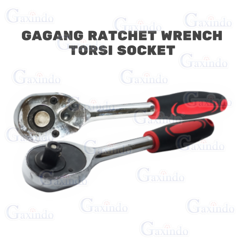 GAGANG RATCHET WRENCH TORSI SOCKET KS1075 KUNCI STANG SOK X 24 KUNCI GAGANG SOK