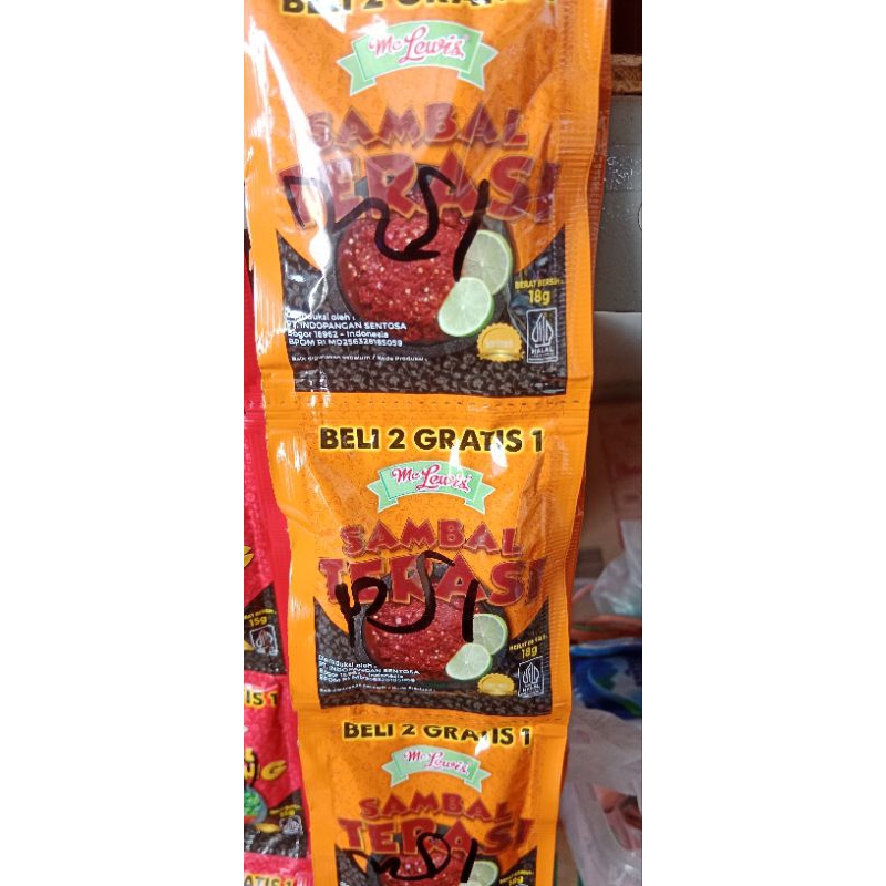 

Sambal tempong dan terasi enak