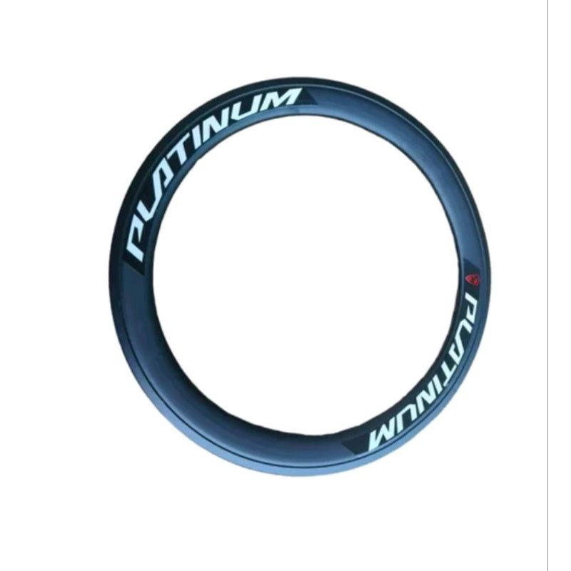 Rims Velg Rim 20 Murni Platinum 4 cm 36H Double Wall With Brakeline Disc Brake Seli Minion 406 20x1.