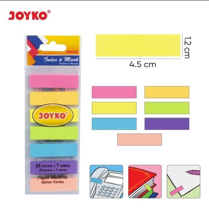 

( DAPAT 1 SET ) INDEX & MEMO JOYKO IM-32 / Index & Mark Pembatas Penanda Joyko Kertas IM-32