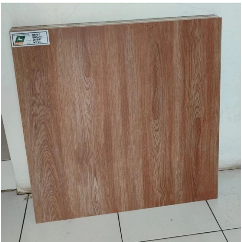 granit lantai 60x60 motif kayu matt Borneo brown Wood