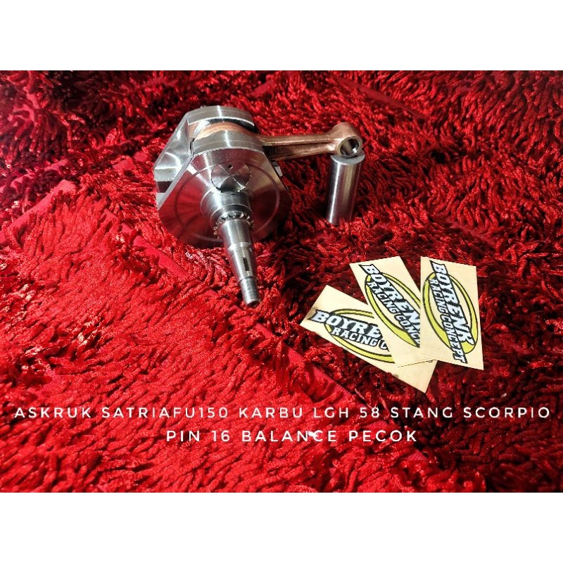 ASKRUK KRUK AS SATRIA FU150 / FU150 LANGKAH 55-64- GESER TORSI/ MODEL DAUN STD | MODEL KAPAK FRIZ - 