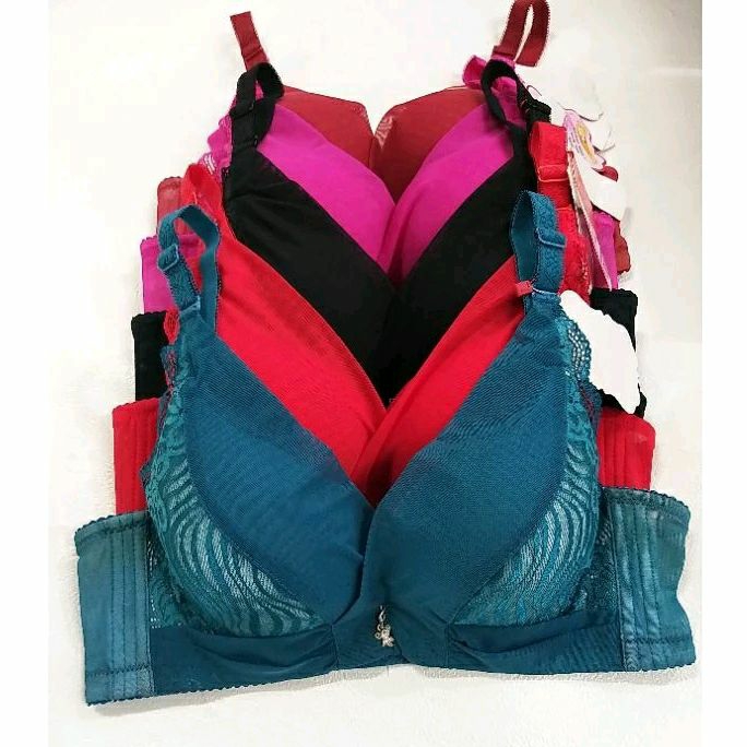 Bra Busa Tebal Kawat Kait 3 Cup B Push Up Bra Art.6638