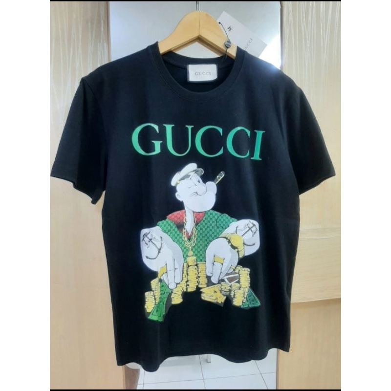 KAOS T-SHIRT GUCCI ORIGINAL 100% IMPORT
