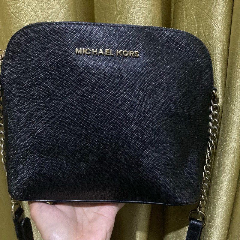 Preloved Michael kors Dome Jet set MK Authentic