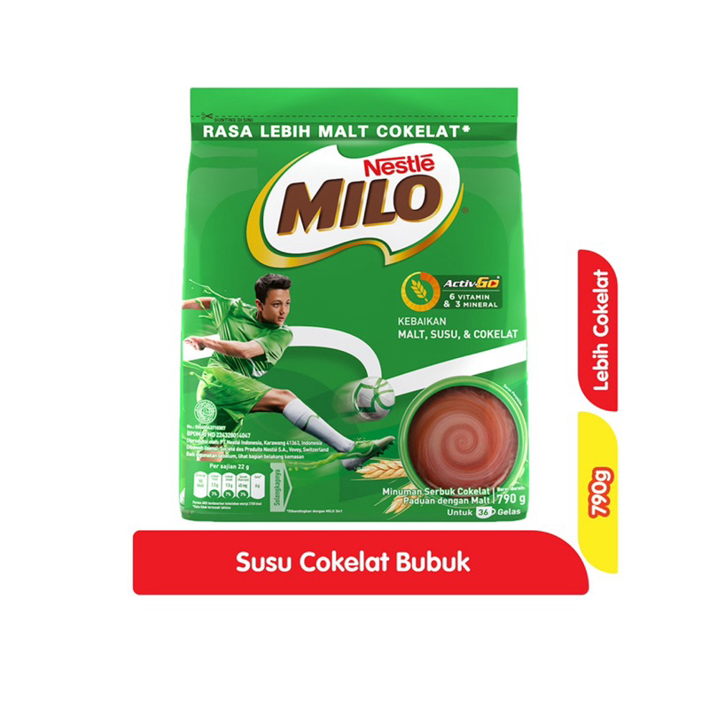 

MILO ACTIV GO 790 GRAM