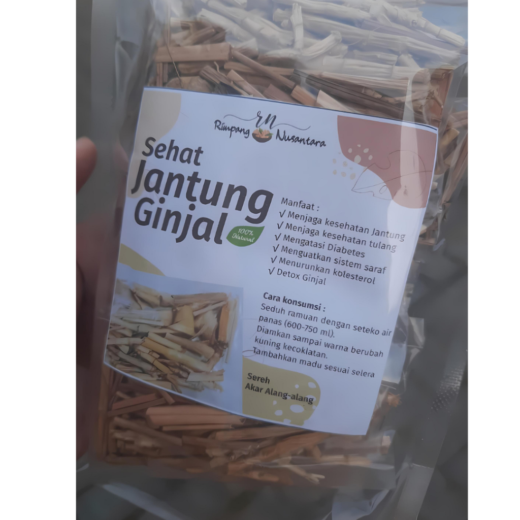 

RIMPANG BOOSTER JSR Minuman rimpang celup untuk jantung rimpang kering seduh celup