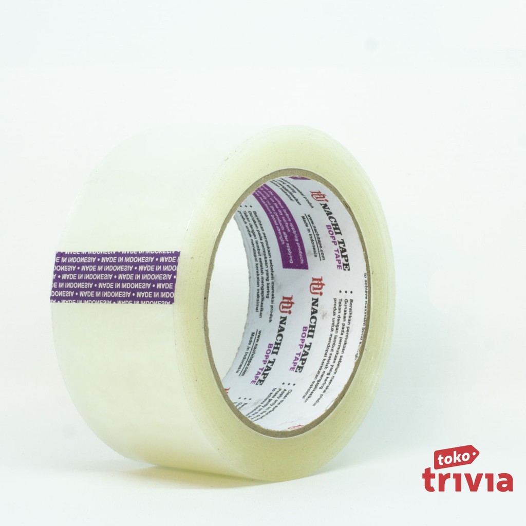 

LAKBAN PLAKBAN NACHI BENING/COKLAT 2 INCH x 90 YARD (2X100X72)