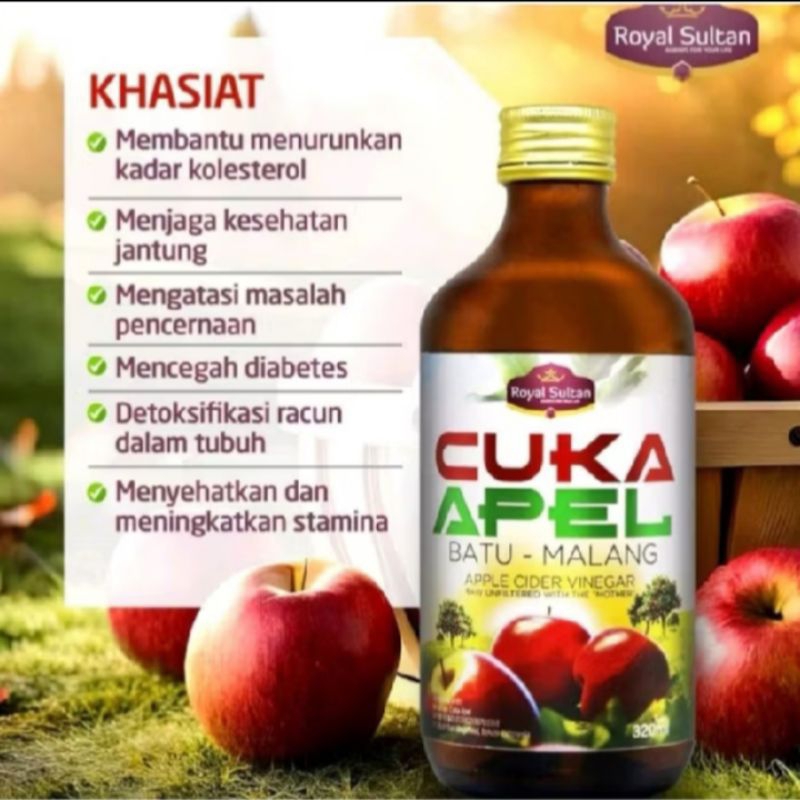 

CUKA APEL ROYAL SULTAN MULTI KHASIAT .