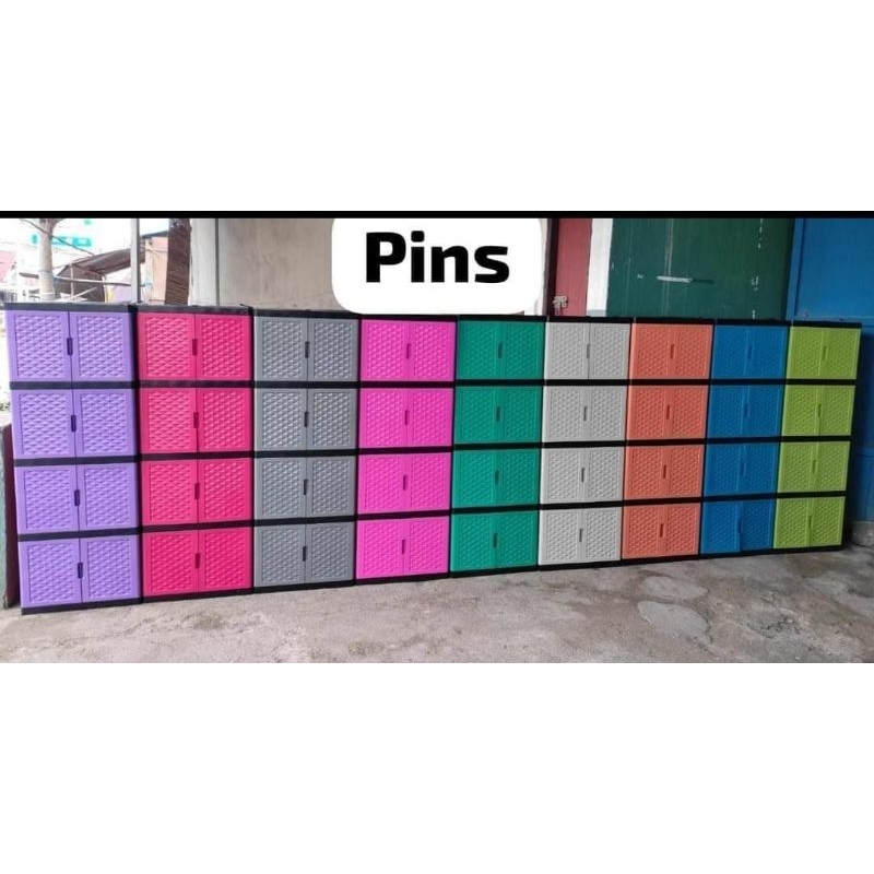 Termurah (Termurah Pekanbaru Riau) Lemari Pin'S 4 Susun/Lemari Plastik Tabitha 4 Susun/Lemari Kaca