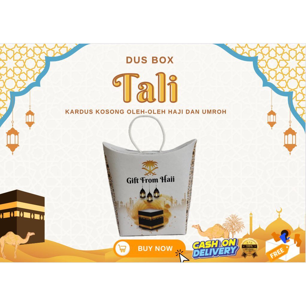 

RB DUS TALI /TAS TALI 1 pack isi 50 pcs oleh oleh haji & umroh