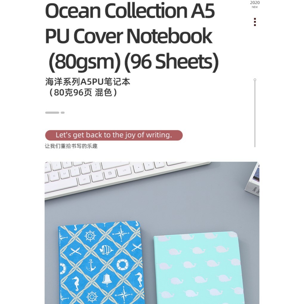 

Ximivogue NoteBook Cantik Unik warna biru