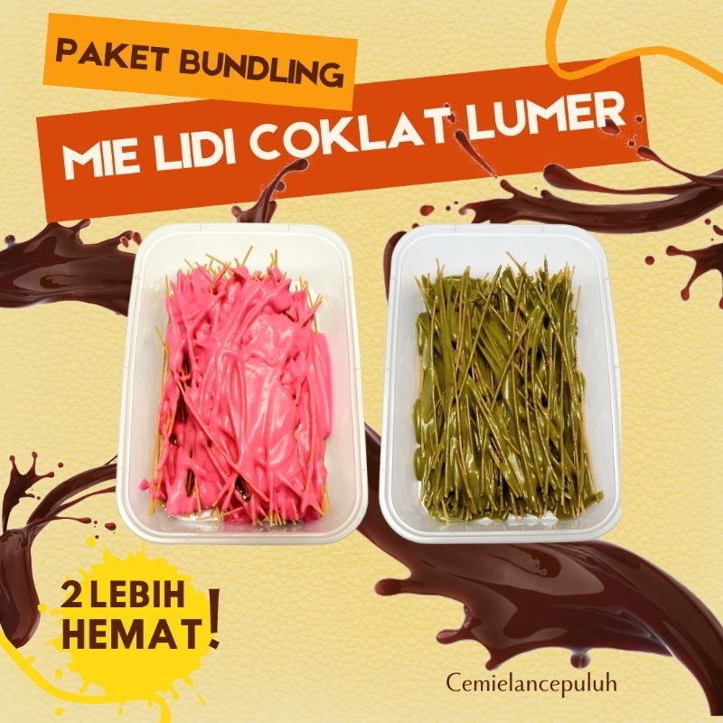 

Mie Lidi Coklat Lumer Box 500ml - Makanan Ringan (Grosir)