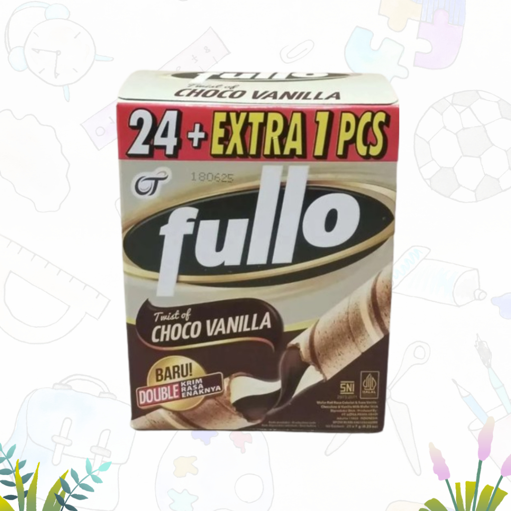 

Fullo Stick Wafer Rasa Choco Vanila 24x7gr (1Box)