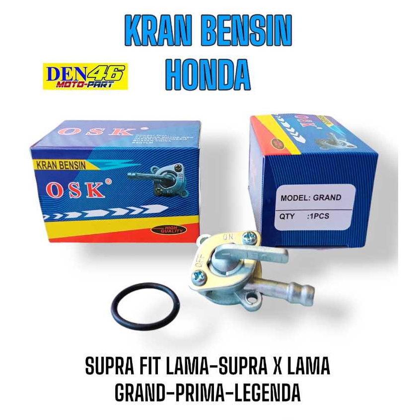 KRAN KERAN BENSIN MOTOR HONDA -  SUPRA X LAMA , SUPRA FIT LAMA , GRAND , PRIMA LEGENDA