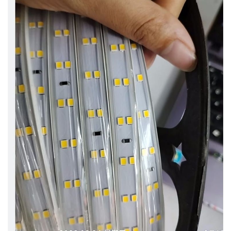 selang 2 mata selang free jack 3 220 v lampu pita outdoor 50m strip led lamp lampu tangga pita outdo