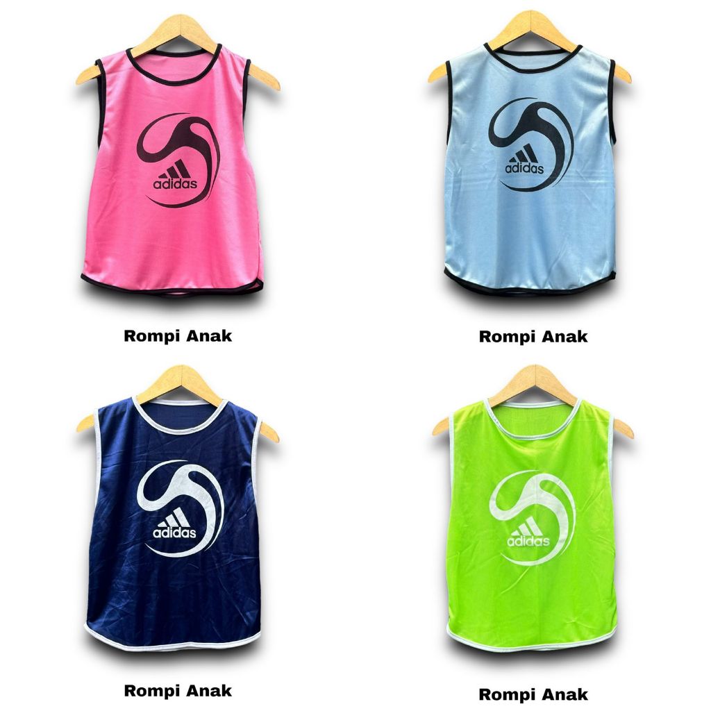 Rompi Training Bola Anak Rompi Futsal Kids Junior Rompi Anak Murah Kekinian Rompi Sport Bola Futsal 