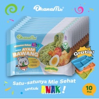 

Mie Instan Anak Sehat Non MSG Ayam Bawang Ohana free lunch box - 10 pcs