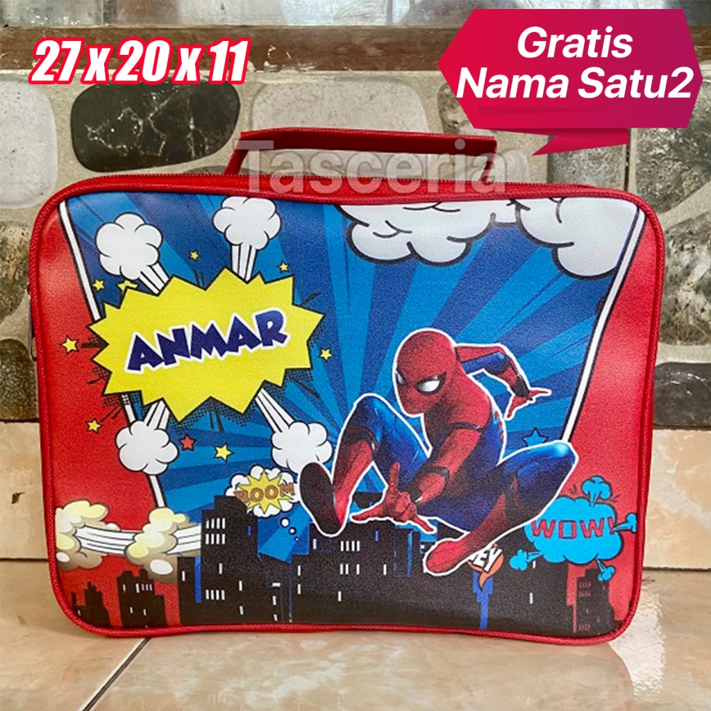 

Tas Bingkisan Ulang Tahun Anak Spiderman Bahan Premium
