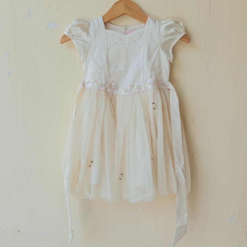 Preloved Gaun Pesta Anak Perempuan Putih | Pretty Girl